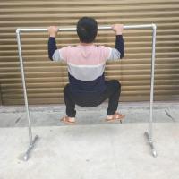 晾衣架落地阳台钢管单杆式家用挂衣架飘窗卧室外宿舍凉晒被衣服架|长180高160