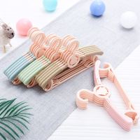 儿童衣架宝宝婴儿衣架童装店小号多功能新生儿婴幼儿可伸缩晾衣架