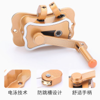 升降晾衣架铝合金手摇器滑轮钢丝绳转角滑轮|手摇器一个