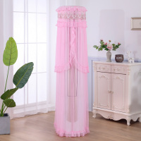 空调套防尘罩圆形立式圆柱柜机罩格力美的奥克斯海尔家用盖布紫色|玫红色出水芙蓉粉 美的悦行/皓行/御行/俊行/彗行