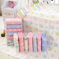 婴儿浴巾宝宝纯棉儿童夏凉被包被新生儿纱布四季超柔被子加厚