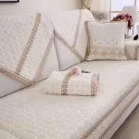 纯棉布艺沙发垫四季通用简约现代全棉冬季组合沙发坐垫靠背巾套罩