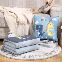 多功能两用抱枕被子靠垫被 办公室午休空调被 汽车靠垫午睡枕