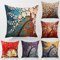 正方形亚麻创意可拆洗沙发抱枕套床头椅子靠背垫靠枕芯睡觉床上