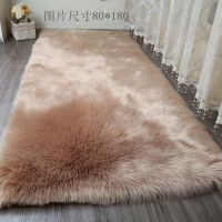 卧室地毯加厚长毛绒客厅床边满铺地毯茶几地毯毛毛地毯仿毛毯定制