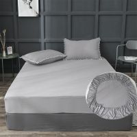 水洗棉床笠单件防滑床罩床套1.8m1.5m1.2m席梦思床垫防尘保护全包