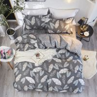 欧美四件套春夏全棉纯棉四件套被套床单