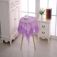 桌布万能盖巾小圆桌蕾丝布艺桌布冰箱床头柜微波炉罩盖布多用巾