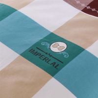 全棉单被套棉织品简约斜纹被套纯棉被罩学生宿舍单双人卡通健康棉