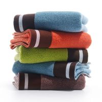 四条装毛巾纯棉洗脸成人家用吸水加厚大全棉面巾