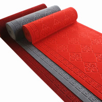 可裁剪门厅地毯地垫门垫楼梯走廊婚庆红地毯商场酒店防滑地毯