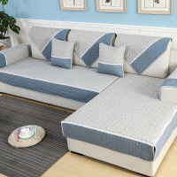全棉沙发垫四季布艺沙发罩巾套防滑耐脏全包客厅灰色实木沙发坐垫