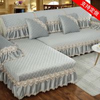 欧式高档荷兰绒通用沙发垫现代简约防滑坐垫布艺客厅组合沙发巾套