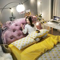 韩式田园公主床头大靠背软床头靠垫床上双人长靠枕含芯三角靠垫