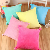 抱枕女生可爱床头靠垫睡觉靠枕礼物靠背垫抱枕套定制午睡枕办公室