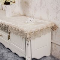 欧式电视柜桌布蕾丝布艺长方形客厅梳妆台鞋柜长条桌布防尘盖巾罩