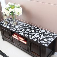 电视柜桌布防烫防油免洗餐桌垫茶几垫鞋柜垫子水晶板软玻璃长方形