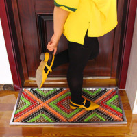 加密钢丝垫脚垫地垫防滑门垫铁丝脚踏网除尘垫进门丝网耐锈钢地毯