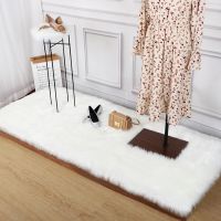 长毛绒橱窗展台地毯毛毛毯服装店流水台垫子货架柜台垫鞋垫装饰垫