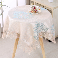 新款布艺桌布小清新餐桌布茶几布艺台布方巾