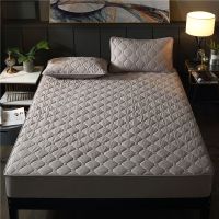 纯棉防水夹棉床笠加厚全棉斜纹防滑隔尿床罩席梦思床垫保护套