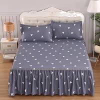 床裙单件三件套磨毛加厚床裙床罩床单席梦思保护套