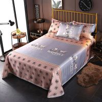 夏季冰丝凉席两/三件套可机洗水洗折叠学生宿舍空调席单双人席子