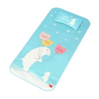 婴儿凉席冰丝席透气宝宝婴儿床幼儿园儿童凉席枕头夏季通用可水洗