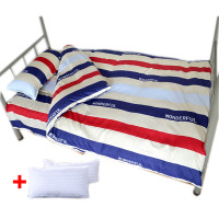 学生宿舍单人三件套上下铺床寝室被罩1.5褥单