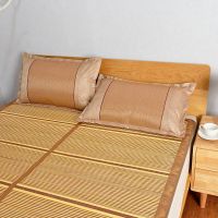 碳化凉席竹席双面席子竹席凉席1.5m可折叠单人双人学生宿舍1.8米