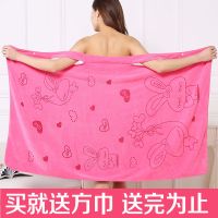 可穿浴巾女浴袍浴裙吊带浴巾沙滩巾比纯棉的吸水