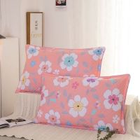 新款全棉枕套一对装加厚纯棉枕头套夹棉拉链成人大号枕头套学生