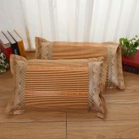 夏季凉席枕套双面枕头套成人冰丝枕套竹枕套夏天单人枕芯套子