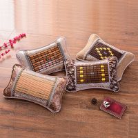 夏天凉枕头竹枕头麻将凉席枕成人学生冰丝枕藤枕茶叶枕