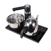 华生上水器WS-012全自动黑色双壶