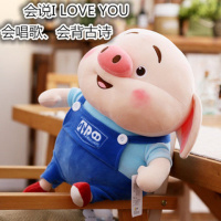 函夏 毛绒玩具猪小屁公仔玩偶儿童陪睡觉抱枕少女心布娃娃女孩生日批发地摊夜市