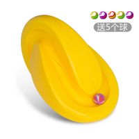 函夏 儿童88轨道球专注力感统训练器材注意力平衡轨道玩具抖音同款 黄色-感统上下转盘（送5个小球）批发地摊夜市