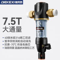 德克西大流量前置过滤器反冲洗家用净水器全屋自来水过滤器