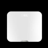 智能电子秤家用精准体重秤人体秤女生称重宿舍小型充电电子称|白色 电池