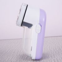 毛球器衣服大马力剃毛机充电式包多功能吸球器毛球修剪器去球器剃|紫色（电池款） 标配+2个刀头