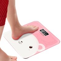 usb充电电子称体重秤精准家用健康秤人体秤成人减肥称重计器|充电【卡通熊】标准款