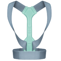 矫正器矫正直腰挺背矫正带成人肩膀脊柱侧弯up矫姿带脊椎|绿色 L