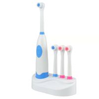 儿童旋转式电动牙刷卡通牙刷软毛3自动牙刷旋转式-12岁防水儿童