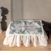 打印机罩防尘罩惠普爱普生佳能防尘布遮盖防灰尘盖布打印机布罩子|松叶 长38*宽35*高18