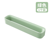 浴室拖鞋架壁挂式免打孔卫生间吸壁式置物架收纳神器厕所放鞋架子|绿色(单个装)