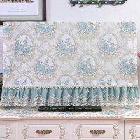 电视机罩防尘罩盖巾43寸55寸50寸65寸家用挂式液晶电视套盖布|繁-花 根据实际测量尺寸为准