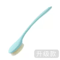 搓澡刷洗澡沐浴刷子长柄软毛搓澡巾搓背部不求人成人擦背神器搓泥|蓝色-升级款