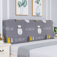 万能床头套罩全包弹力欧式异型床头靠背防尘罩弧形通用保护套软包|松树花瓶 床头宽度[135-165cm]