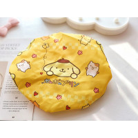 卡通可爱美乐蒂浴帽成人儿童洗澡防水帽双层防水加厚日系面包超人|布丁狗