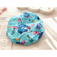 卡通可爱美乐蒂浴帽成人儿童洗澡防水帽双层防水加厚日系面包超人|史迪仔